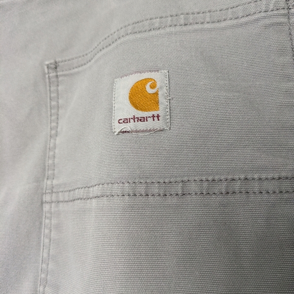 Carhartt Loose Fit Utility Work Shorts Size 42 Grey - Picture 2 of 6